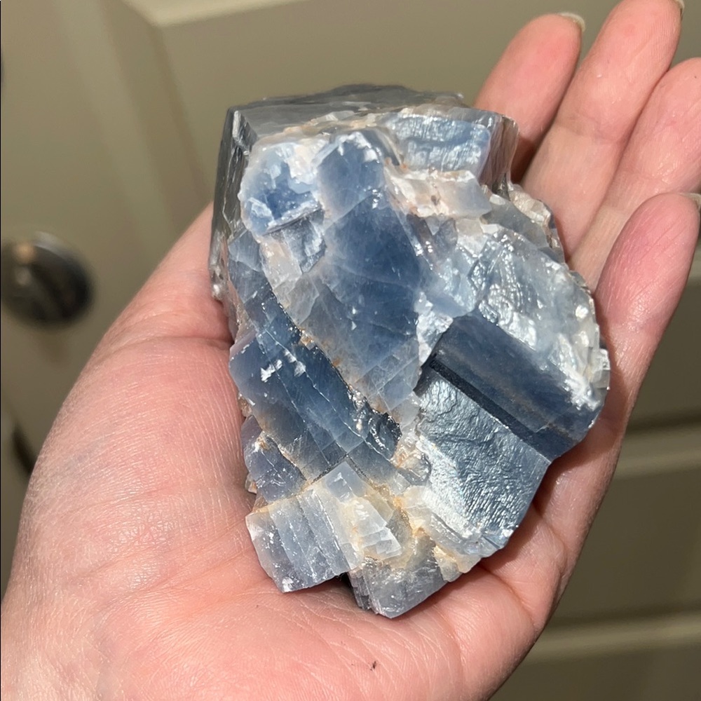 Blue Calcite for Calm